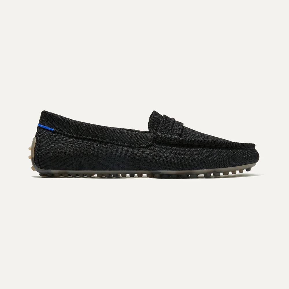 Rothy's The Driver - Classic Black Driving Moccasins